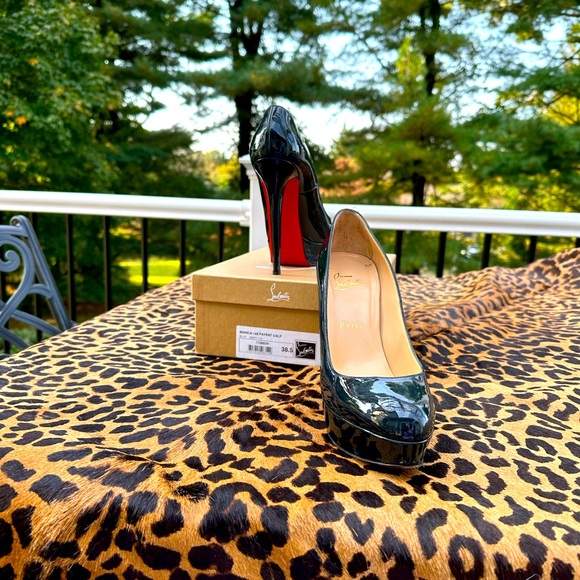 Christian Louboutin Shoes - Christian Louboutin BIANCA BLACK HEELS 38.5